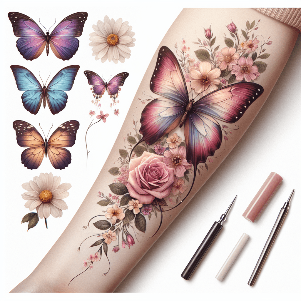 Exploring butterfly tattoo designs: symbolism, popularity, and artistic diversity