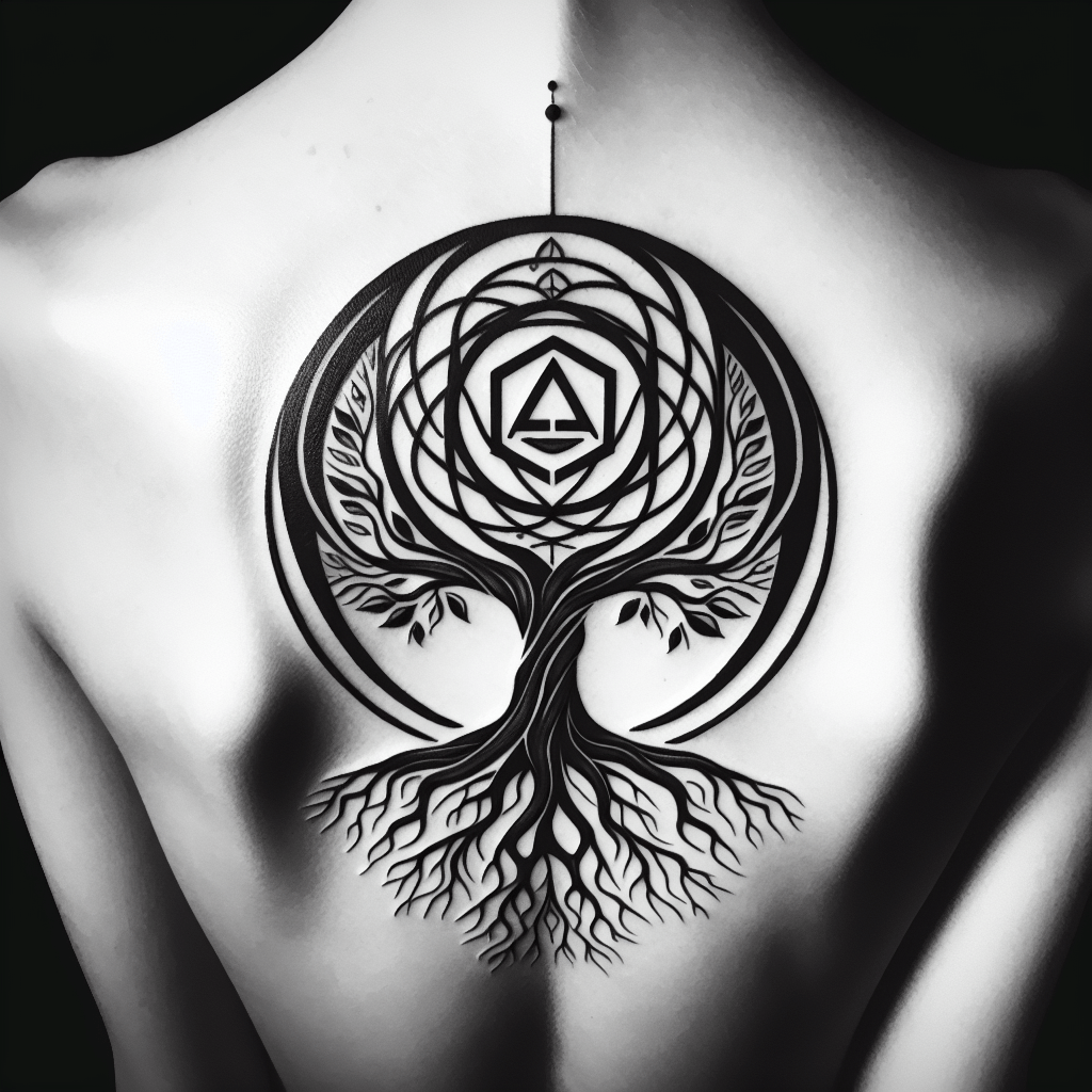 Cardano Tree of Life Tattoo