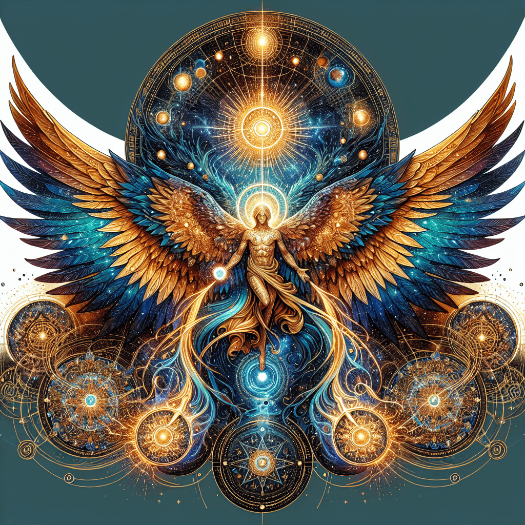 Celestial Guardian Archangel Tattoo