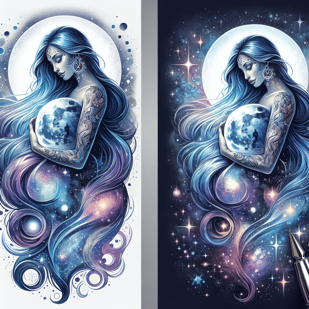 Celestial Mother Goddess Tattoo