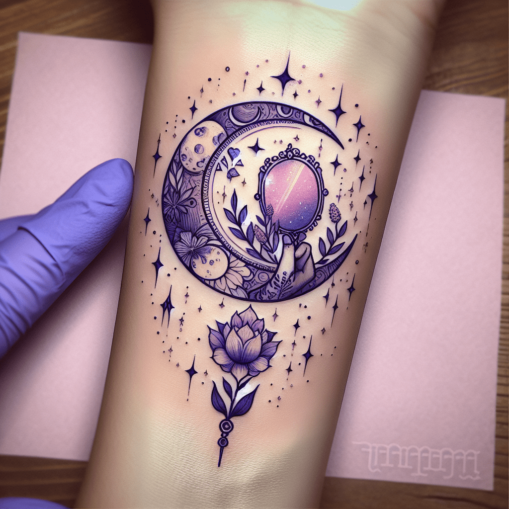 Celestial Self Love Tattoo