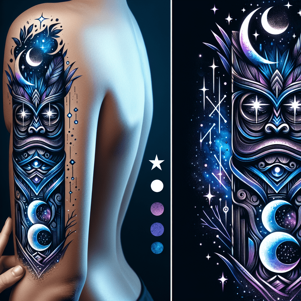 Celestial Tiki Tattoo