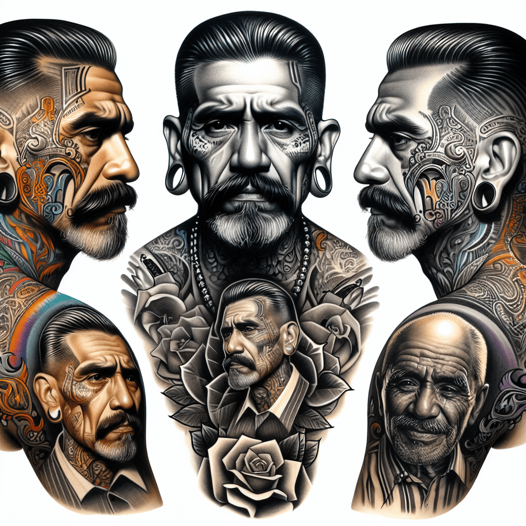 chicano portrait tattoo