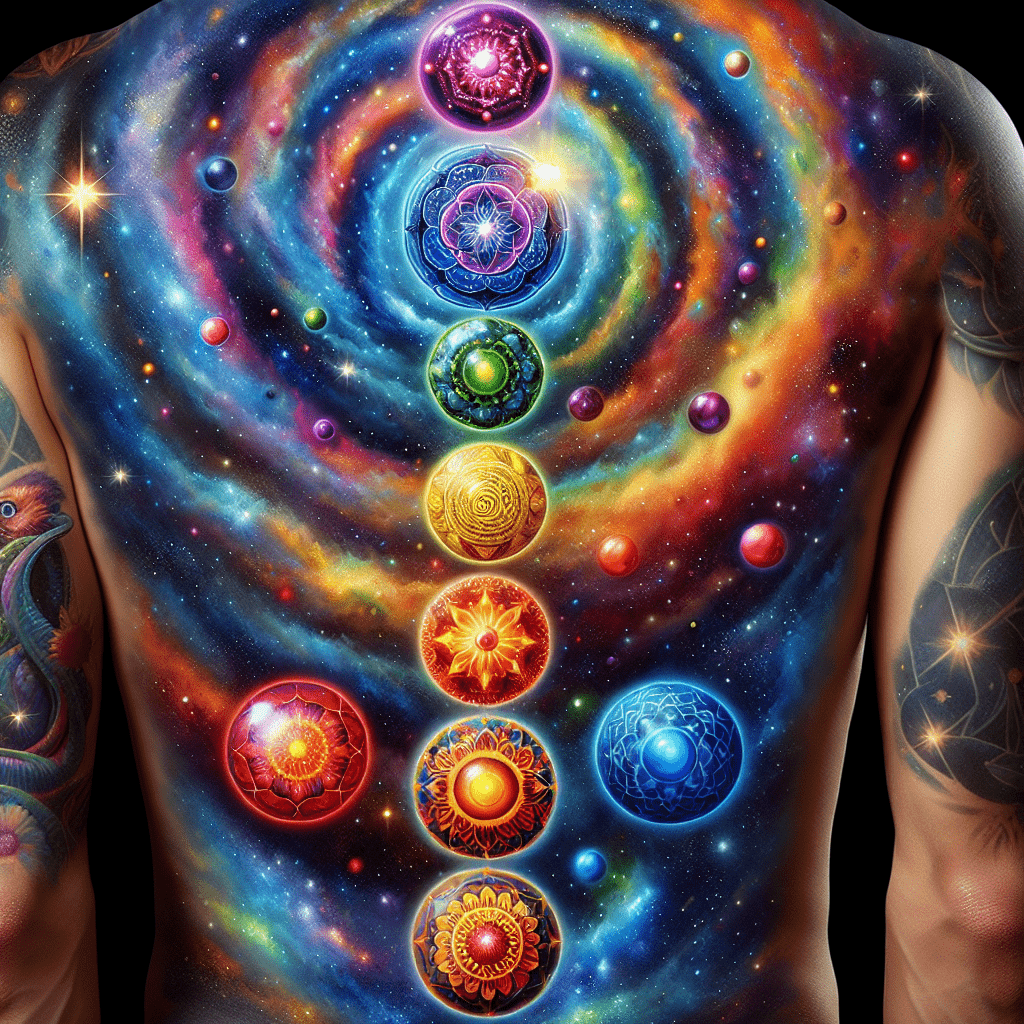 Cosmic Chakra Tattoo