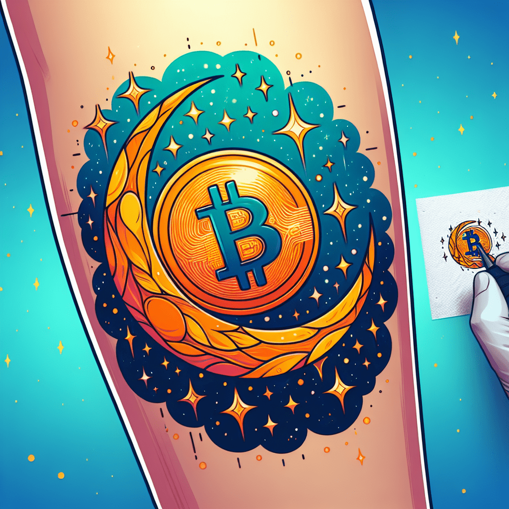 Dogecoin Lunar Tattoo