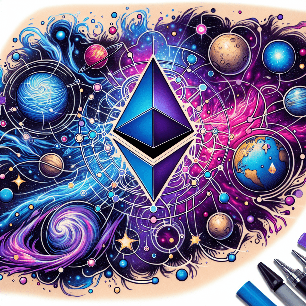 Ethereum Celestial Tattoo