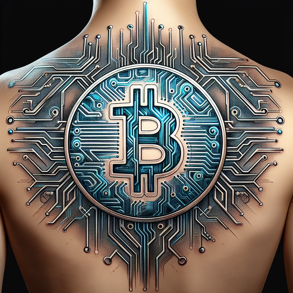 Ethereum Circuitry Tattoo