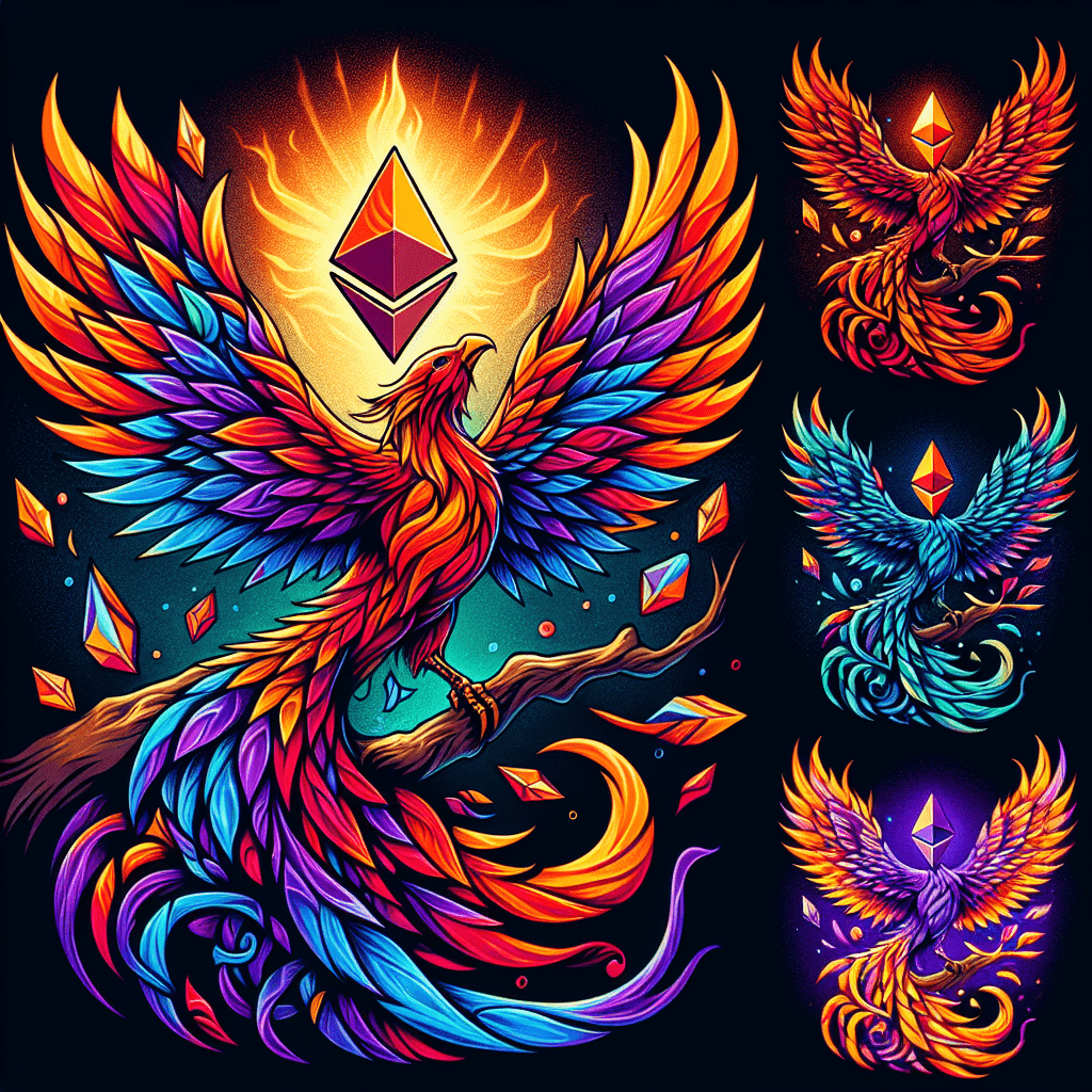 Ethereum Phoenix Tattoo