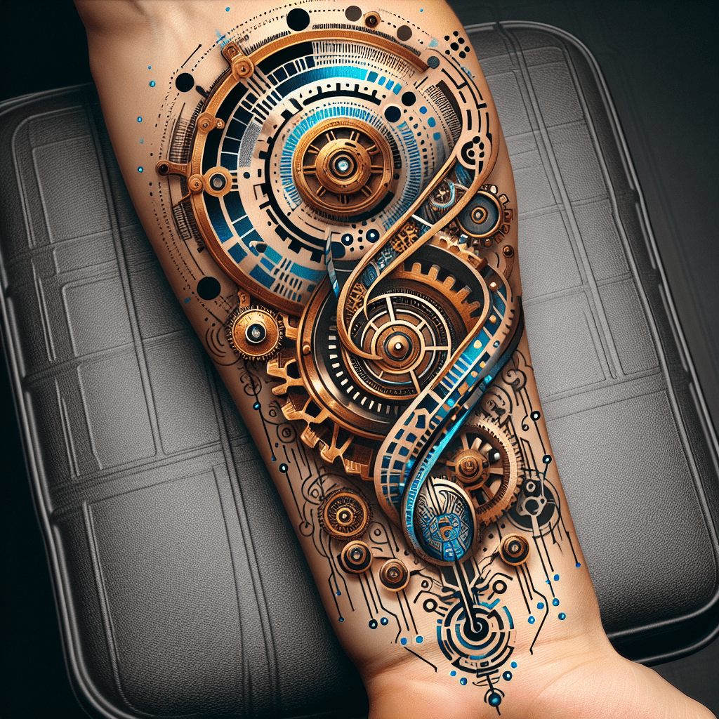 Ethereum Steampunk Tattoo