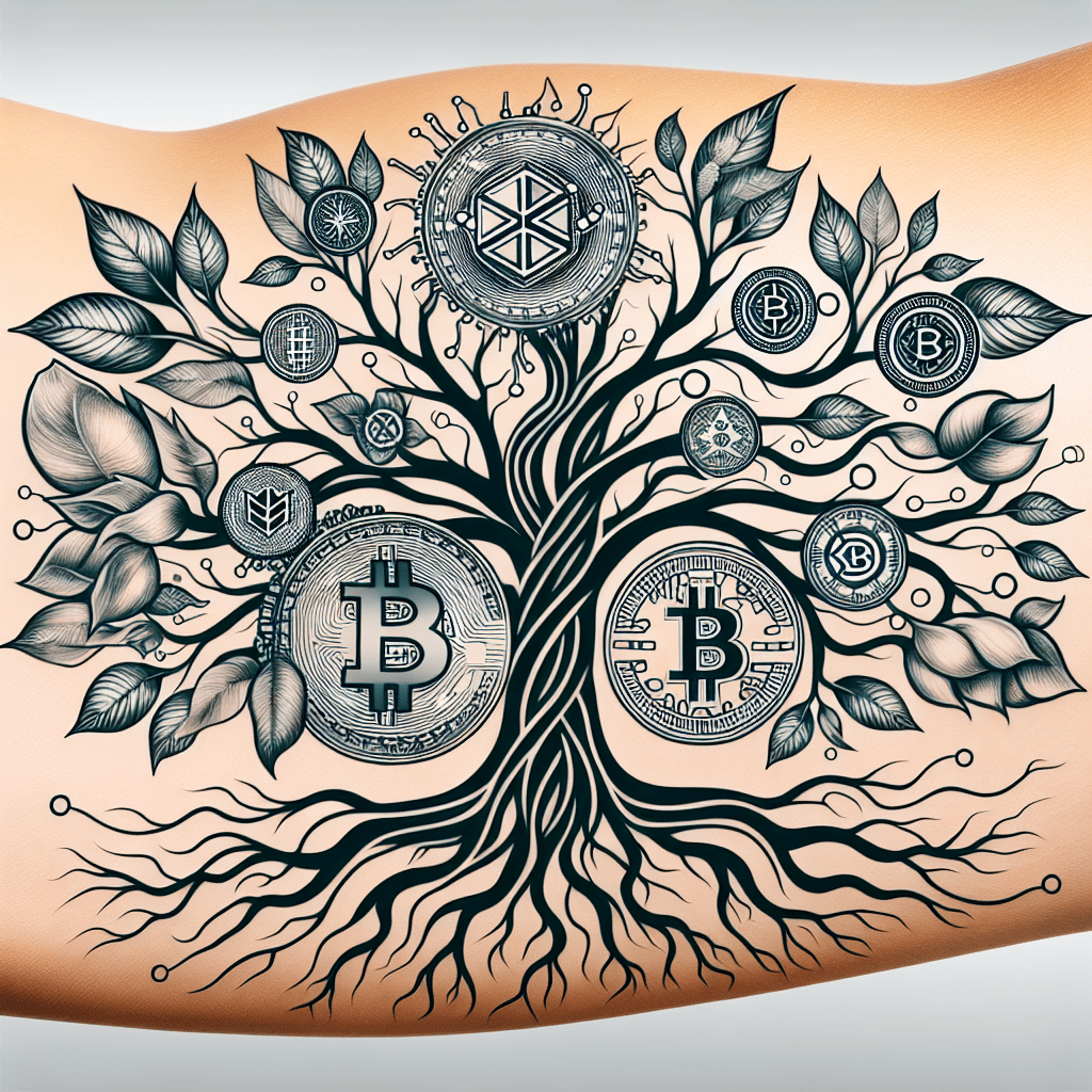 Ethereum Tree of Life Tattoo