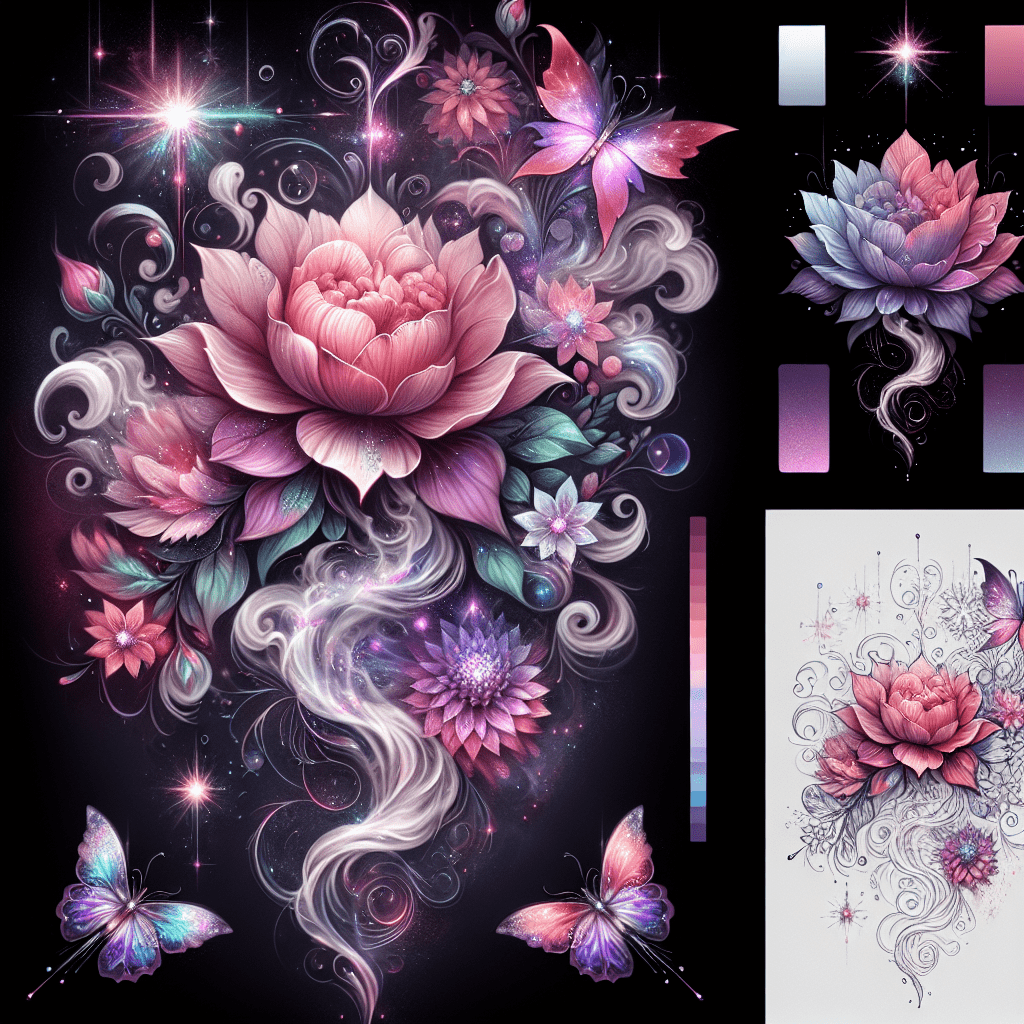 Floral Dream Tattoo