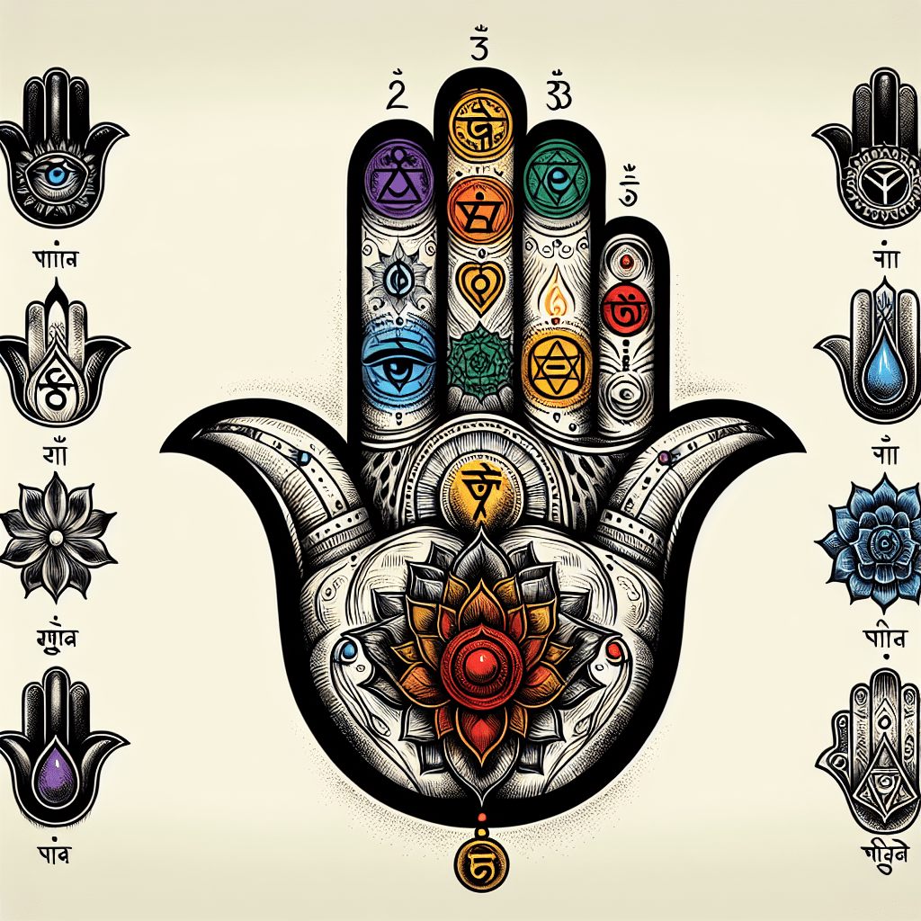 Hamsa Chakra Tattoo