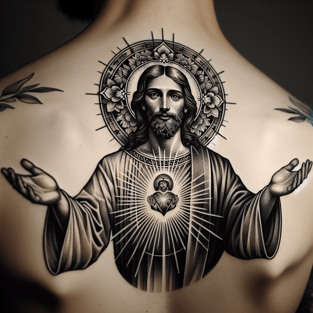 34 Inspiring Christ Tattoo Designs With Meanings | Jesus tattoo, Christian  tattoos, Jesus tattoo design