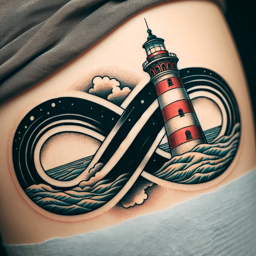 Lighthouse tattoos and their meaning | Logia Tattoo