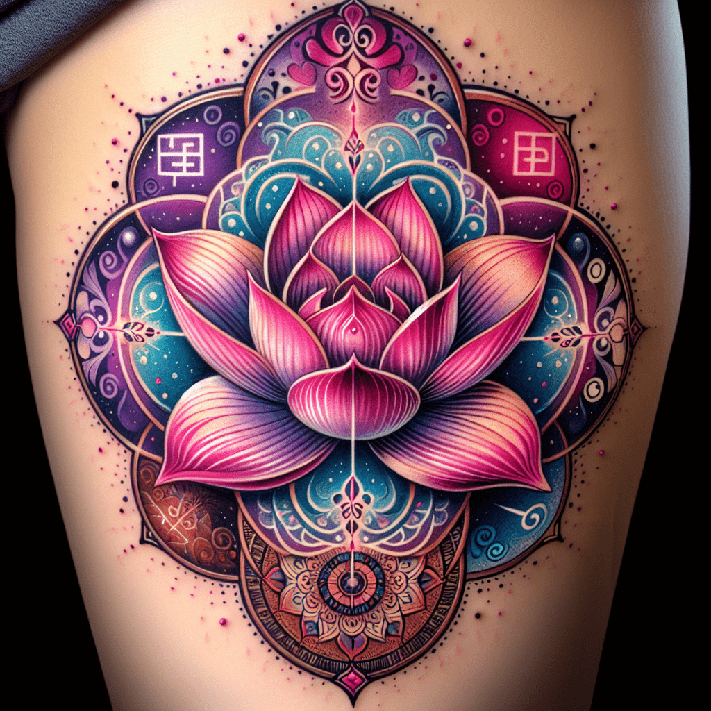 Lotus of Karma Tattoo