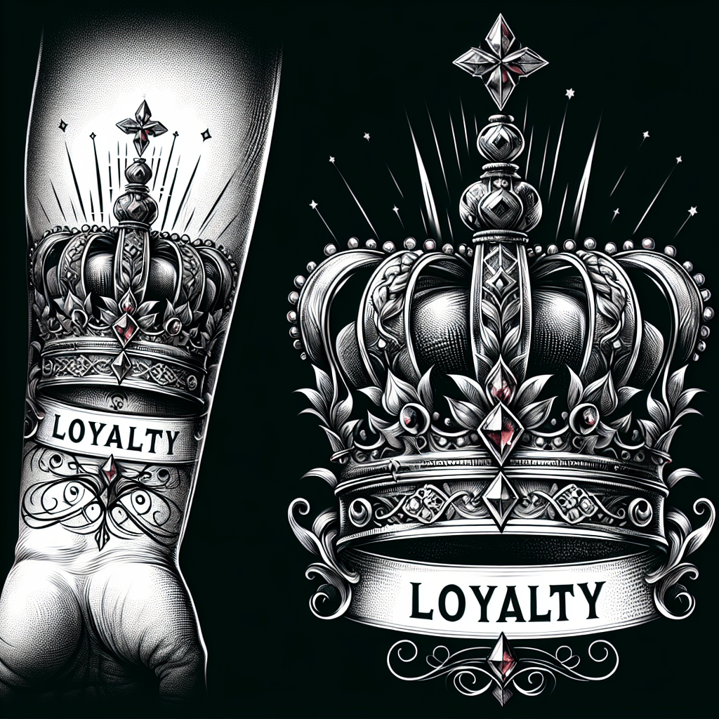 Loyalty Crown Tattoo