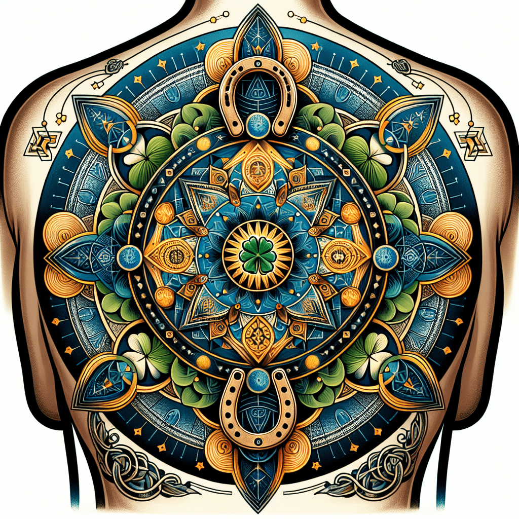 Mandala Good Omen Tattoo