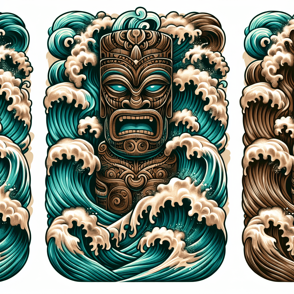 Oceanic Tiki Tattoo