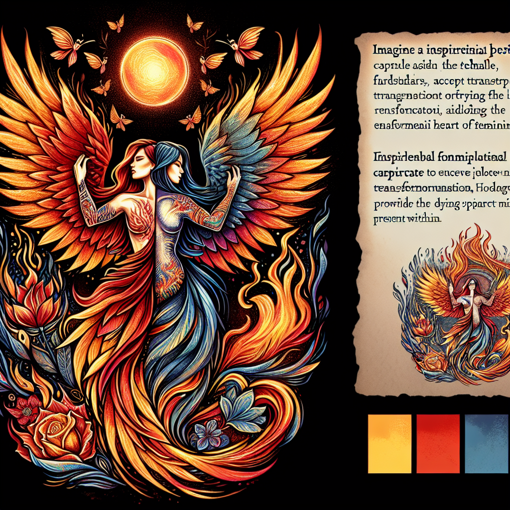 Phoenix Goddess Tattoo