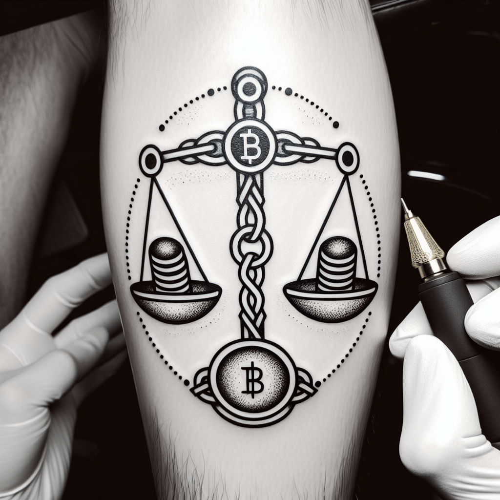 Proof of Stake Symbol Tattoo