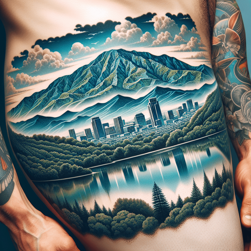 San Jose Mountainscapes Tattoo