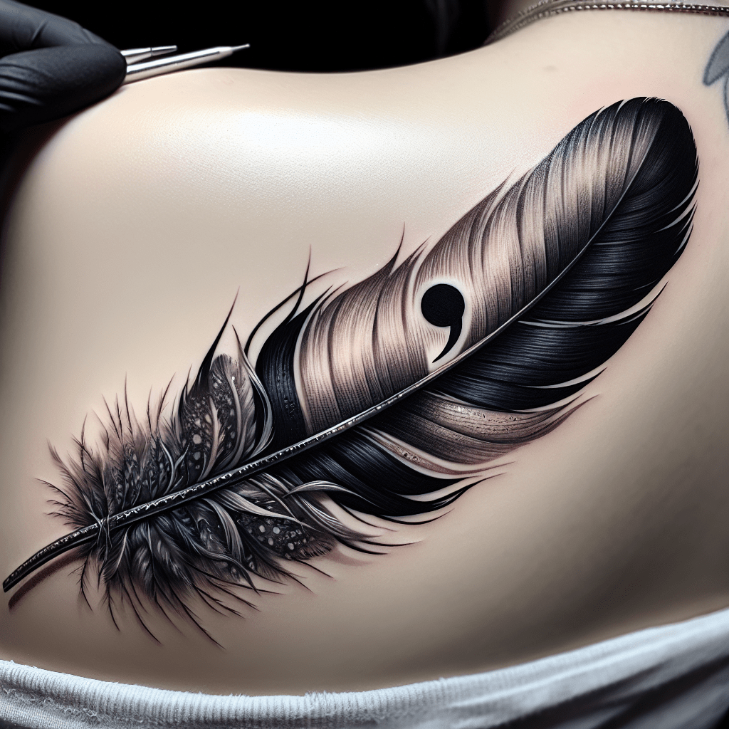 semicolon_feather_tattoo