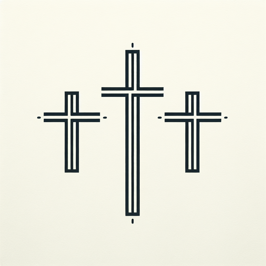 Simple Cross Tattoo