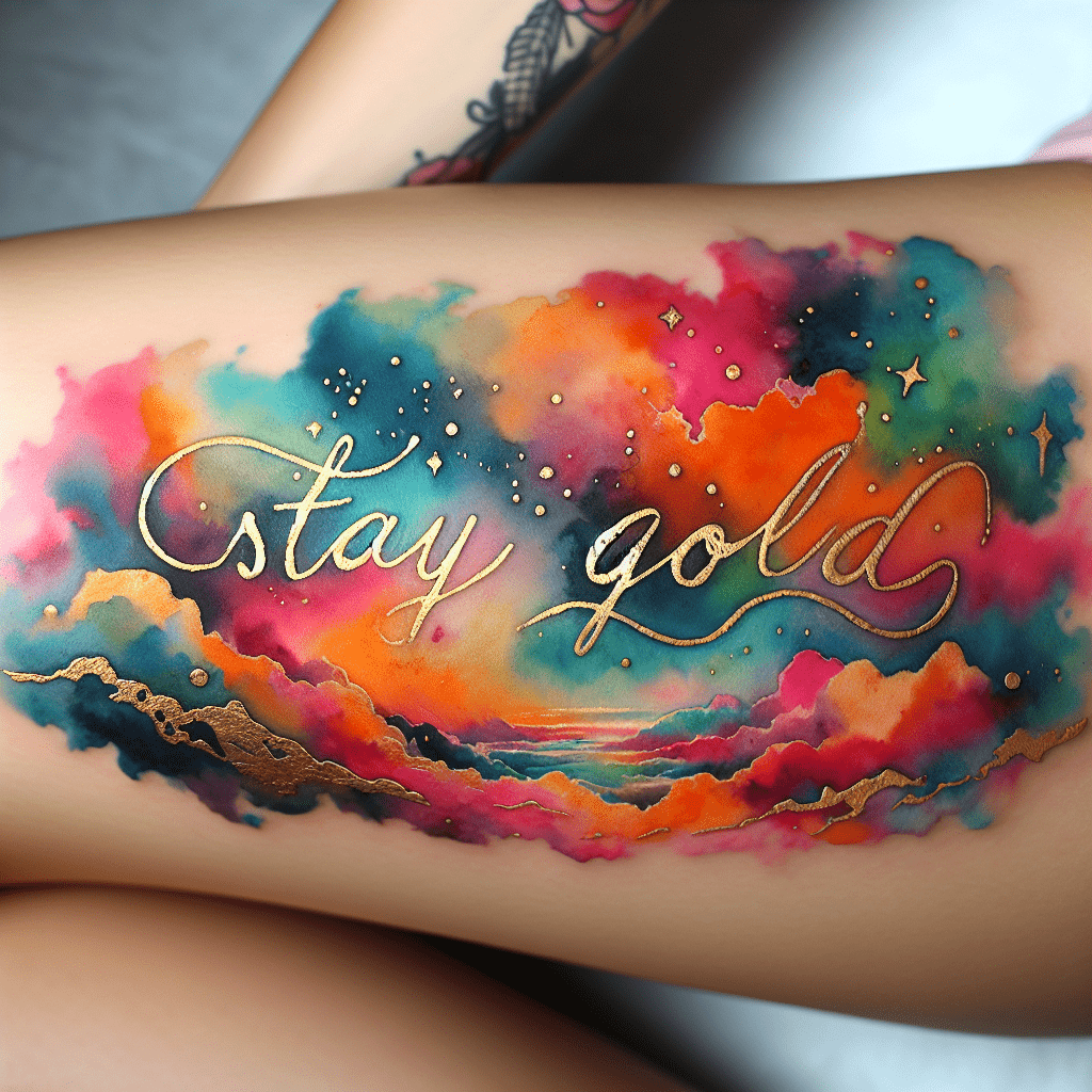 Stay Gold Tattoos: Finding the Perfect Design