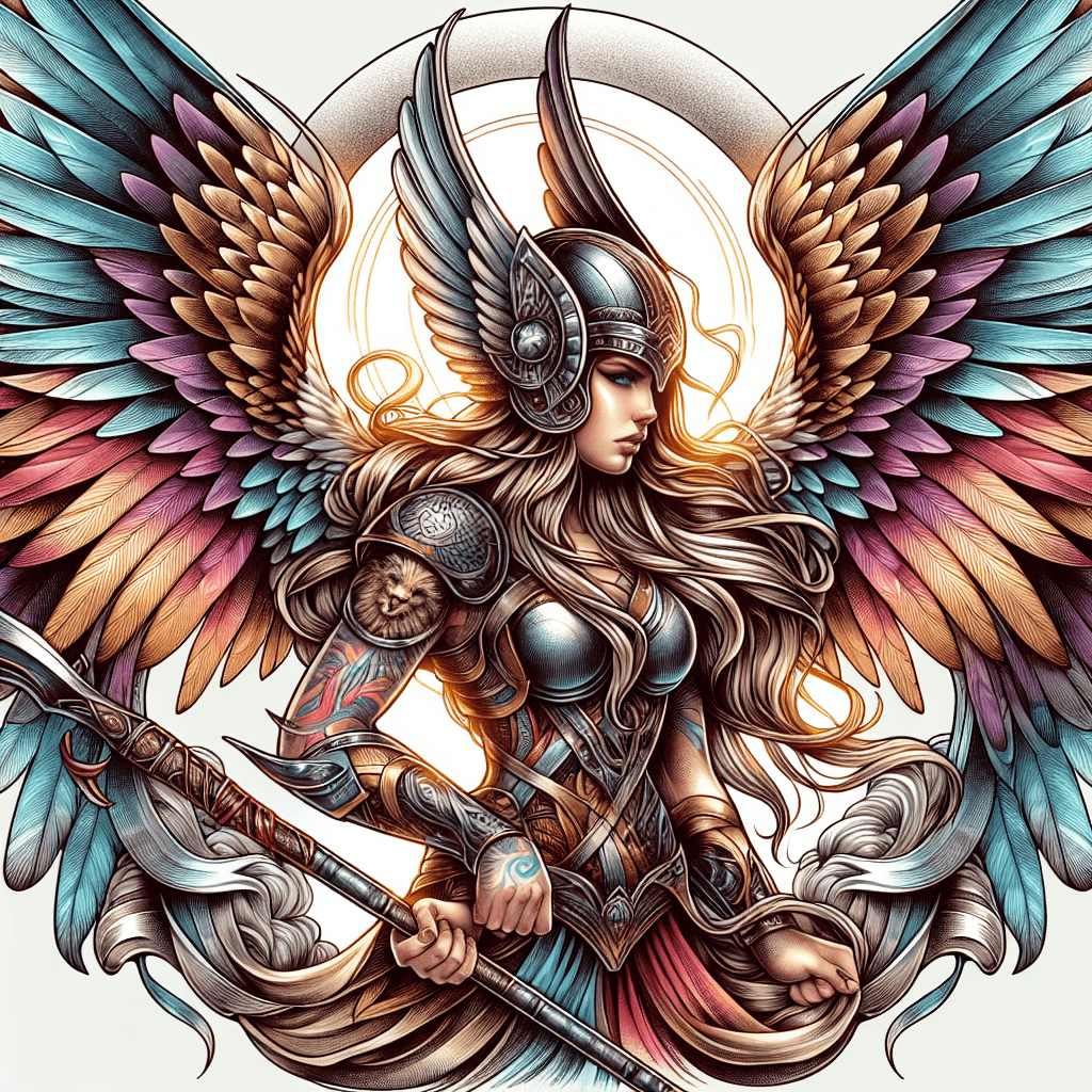 Stephen Taylor Tattoos - Let's recall the lovely Valkyrie back piece I did.  So cool! | Facebook