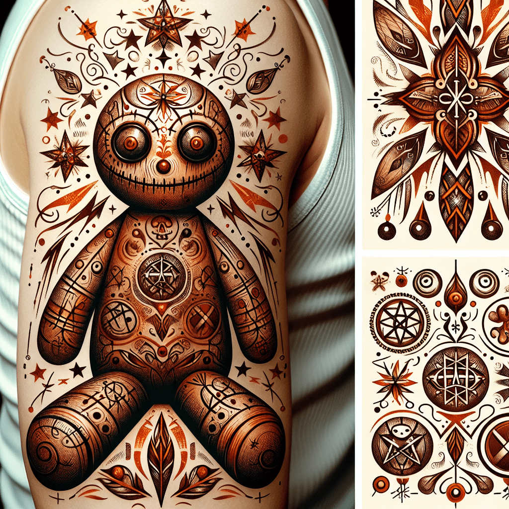 voodoo doll tattoo