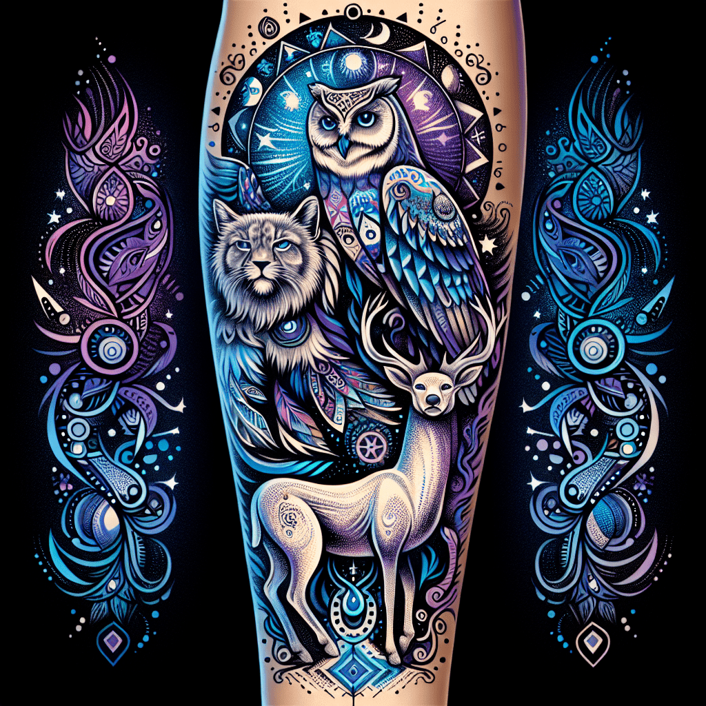 Voodoo Spirit Animal Tattoo