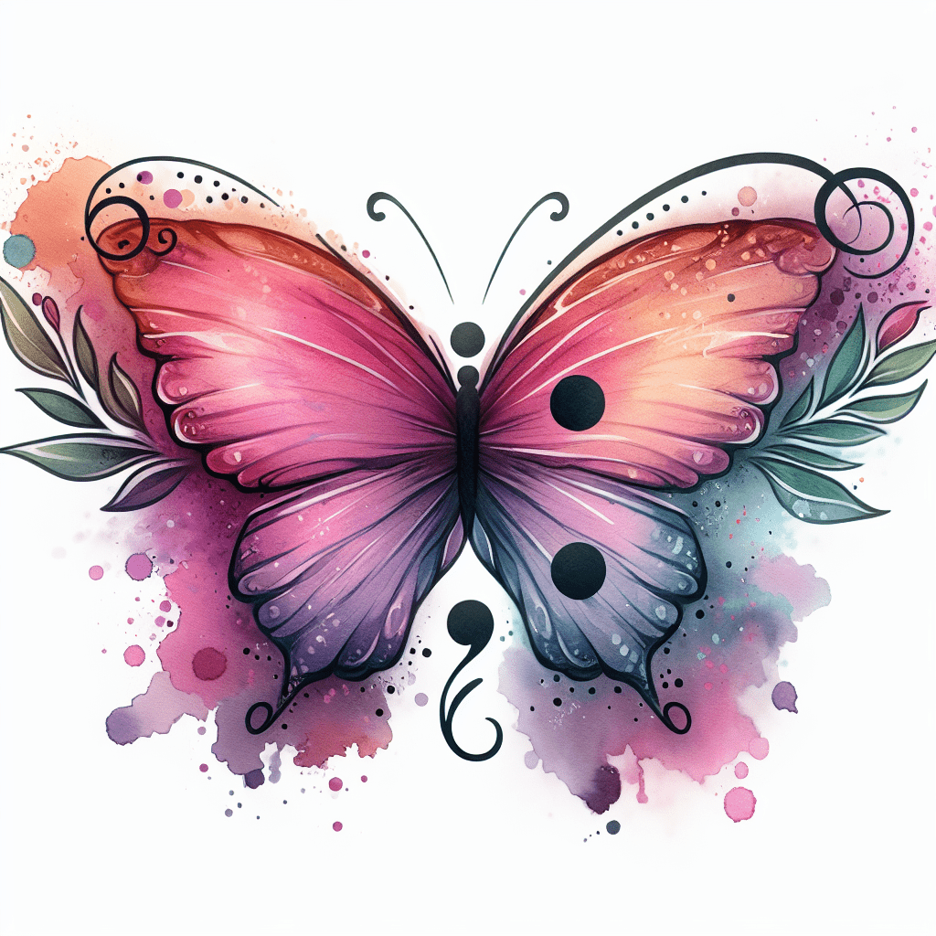 semicolon_butterfly_tattoo