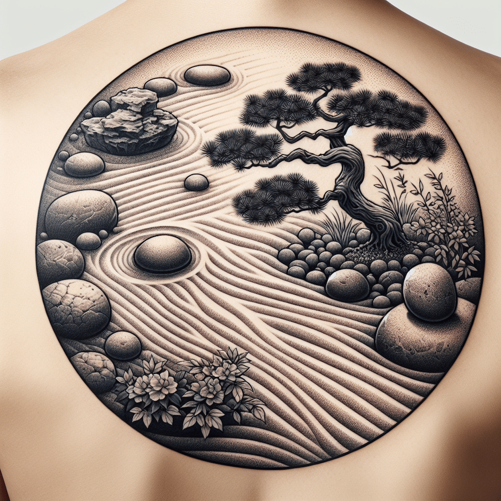 Zen Garden Serenity Tattoo