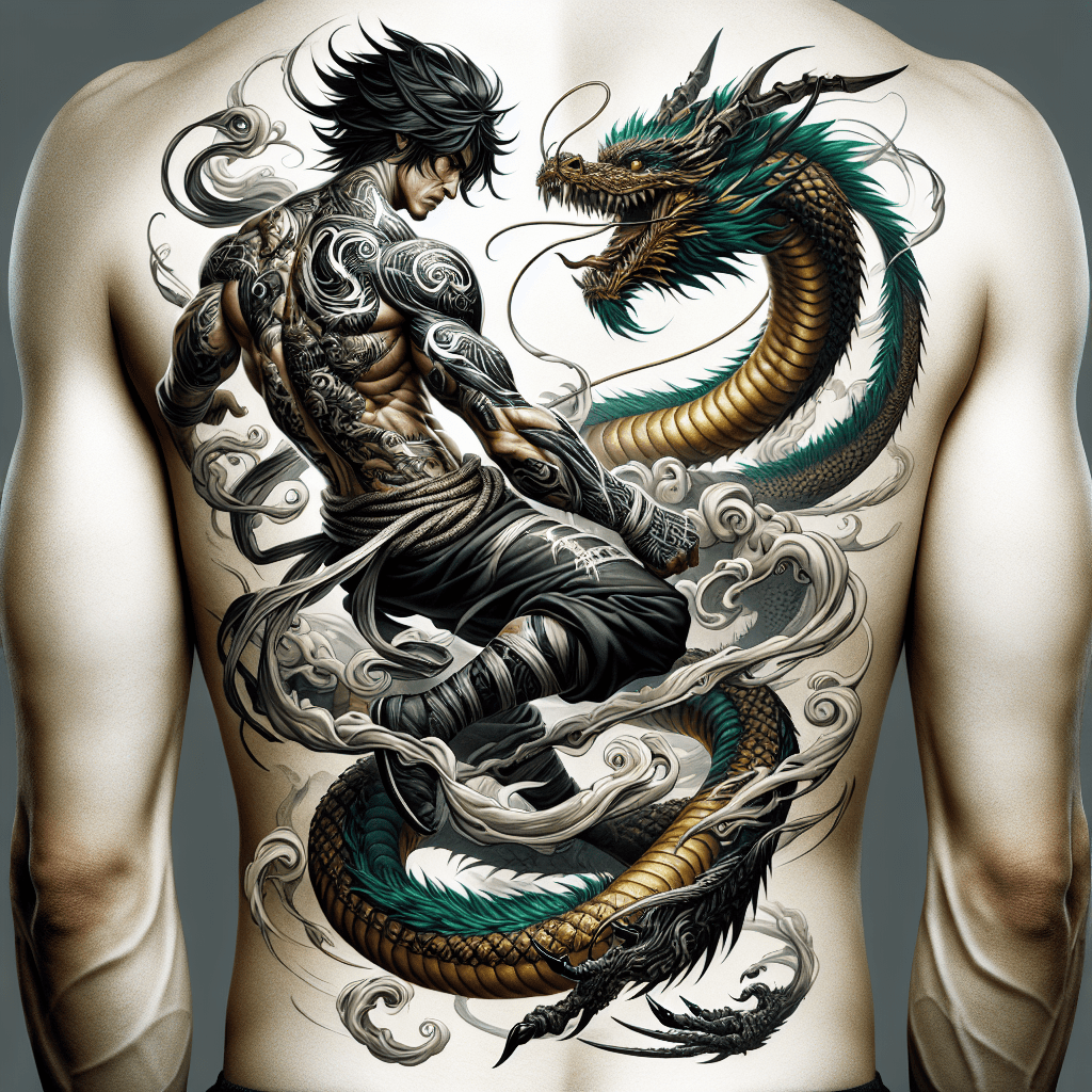 Zoro's Dragon Tattoo