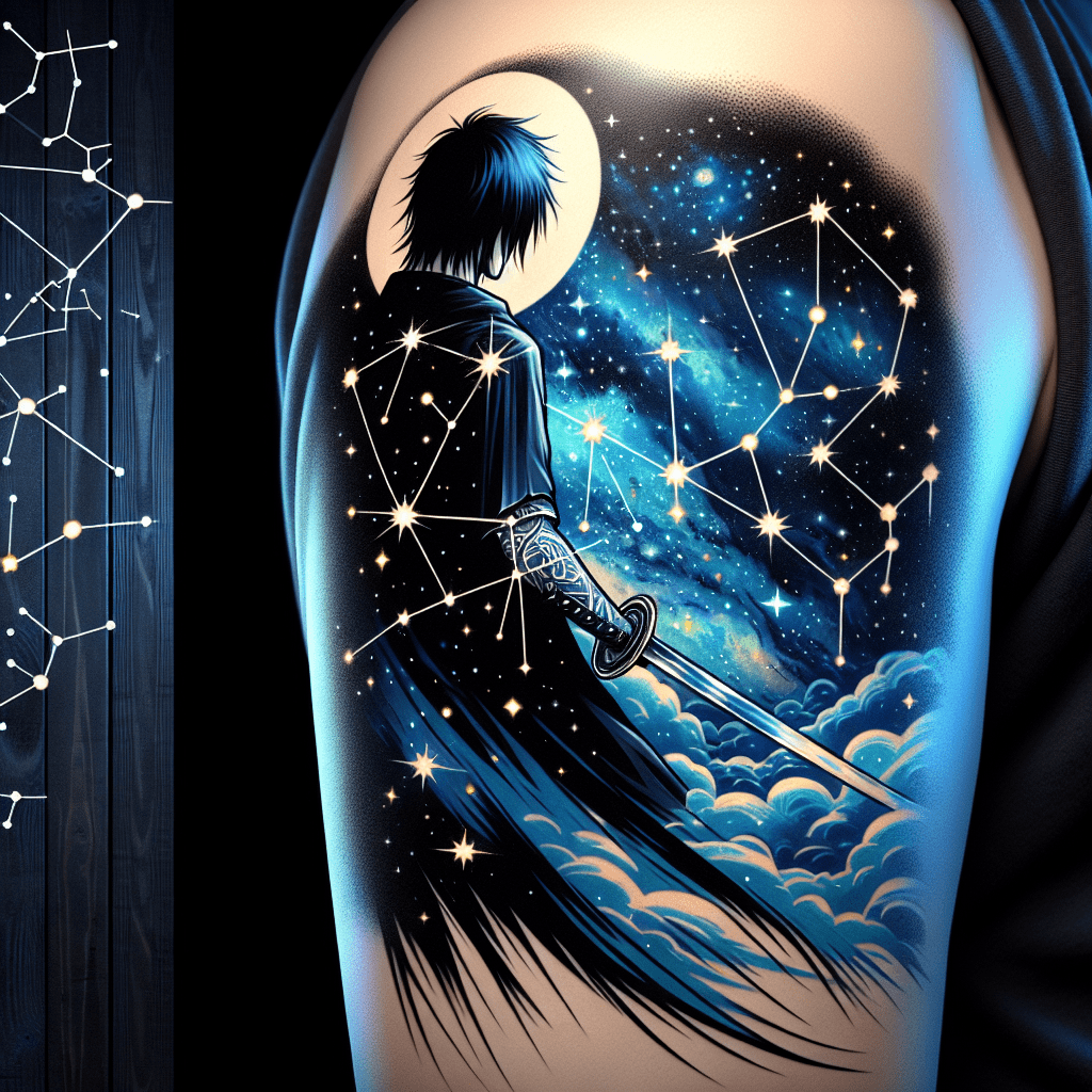 Zoro's Night Sky Tattoo