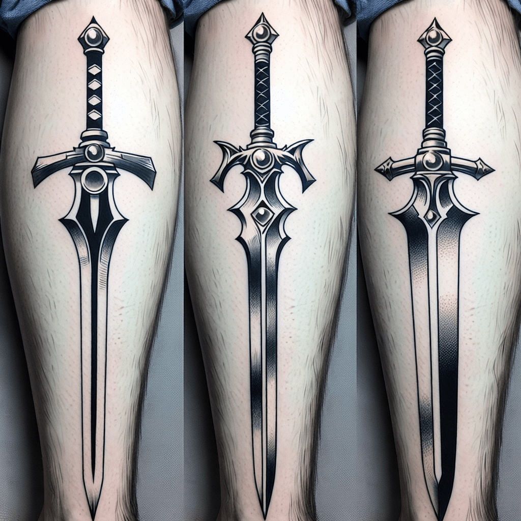 Zoro's Three Swords Tattoo